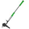 38.97In Aluminum Weed Puller Stand Up Weeder Without Bending Kneeling Manual Weed Remover Tool With 4 Claws For Lawn Yard Garden Patio