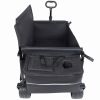 3-In-1 Folding Wagon Cart With Bench Seat, Patent Protection- Includes 1 Ice Pack, 500Lbs Heavy-Duty Utility Wagon, 180L Capacity All-Terrain Wheels F