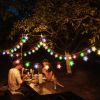 2Pcs Solar Powered String Lights 39.3Ft 100Led Beads Fairy Star Lights Ip65 Waterproof Decorative Garden Party Christmas Tree Stake Lamps W/ 8 Lightin