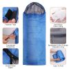Camping Sleeping Bags For Adults Teens Moisture-Proof Hiking Sleep Bag With Carry Bag 32-50℉ For Spring Autumn Winter Seasons