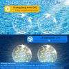 2Pcs Floating Pool Lights 14In Solar Powered Pool Balls Ip68 Waterproof Inflatable Pool Decoration Lights With Remote Control 3 Light Modes Timer Adju