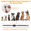Dog Wireless Fence Collar Receiver Gps Tracker Vibration Beep Mode Single Dog Receiver Without Remote For Small Medium Large Dogs