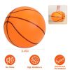 Silent Basketball Foam Bouncing Silent Basketball Uncoated High Density Foam Ball Indoor Low Noise Training Ball