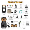 4200Psi 1.85Gpm 1800W Electric Pressure Washer High Pressure Cleaning Machine Portable Car Power Washer With Spray Gun 4 Nozzles Foam Cannon Holders F