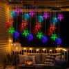 2Pack Solar Moon And Star Wind Chimes 7 Color Changing Wind Chimes For Outside Ipx4 Waterproof Outdoor Garden Yard Decor