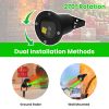 Outdoor Laser Projector Light Red And Green Projection Light With 3 Modes 12 Speeds 6Hrs Timer Ip44 Waterproof Firefly Landscape Light For Christmas H