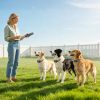 2-In-1 Dog Shock And Bark Collar Dog Training Collar With Remote Rechargeable Ip68 Waterproof With 3 Channels For Medium And Small Dogs