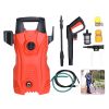 Electric High Pressure Washer 1740Psi Max 2.6Gpm Powerful Car Washer Pressure Cleaner With Adjustable Spray Nozzle Soap Dispenser Ipx5 Waterproof For