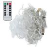 Butterfly Curtain String Lights Usb Powered Colorful Led Fairy Lamps W/8 Modes 96 Led Remote Control 11.5Ft For Bedroom Weddings Christmas Party Decor