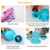 Windmill Cat Toy Turntable Interactive Teasing Pet Toy Wall Mount Turning Tickle Scratch Hair Brush Cat Toy With Catnip Light Ball