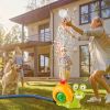 2 In 1 Snail Water Sprinkler Baseball Toy With 2 Sprinkler Nozzles 360° Rotating Spray Baseball Sprinkler Summer Water Toy For 4-8Years Old Boys Girls