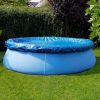 10Ft Swimming Pool Round Cover Protector Dustproof Waterproof Paddling Pool Cover