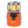 2000W 2 In 1 Camping Stove Tent Heater Outdoor Gas Stove Portable Backpacking Stove With 3 Modes 360° Radiant Heating For Camping Hiking Picnic Bbq