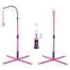 3-In-1 Baseball Toy Set For 3-5Years Old Kids And Toddlers Includes Tee Ball Stand Hanging Tee Automatic Ball Launcher With Adjustable Height For Indo
