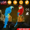 Solar Powered Parrot Garden Light Ip65 Waterproof Led Parrot Landscape Lamp Decorative Lawn Lights For Yard Driveway Walkway Patio