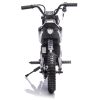 24V Kids Electric Motocross Ride On Motorcycle, 200W High Speed Hub Motor Dirt Bike Toy With Rear Shock Absorber, Adjustable Speed, Led Breathing Ligh