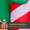10Ft Inflatable Candy Castle Christmas Decoration With Warm White Led Lights Colorful Light Built-In Fans 10 Ground Stakes & 5 Tether Ropes Outdoor Ya