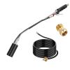 180,000 Btu Propane Weed Torch Heavy Duty Weed Burner Flame Weeder With 10Ft Hose Piezo Ignition Adjustable Flame Control For Weeds Ice Snow Asphalt F