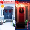 Solar Christmas Candy Cane Light Ip55 Waterproof Stake Light Lamp For Patio Yard Garden Pathway Outdoor Christmas Decorative Light