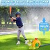 2 In 1 Snail Water Sprinkler Baseball Toy With 2 Sprinkler Nozzles 360° Rotating Spray Baseball Sprinkler Summer Water Toy For 4-8Years Old Boys Girls
