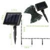 12M 100 Leds Solar String Fairy Lights Multicolor String Lamps Garden Xmas Lamp