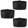 3 Pack Plant Grow Bags Potato Vegetable Planter Bags Breathable Planting Fabric Pots 15Gallons