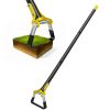 60.63In Adjustable Garden Hoe Handheld Stirrup Hula Hoe Scuffle Loop Hoe Gardening Weeder Cultivator Weeding Rake For Weeding/Loosening Soil