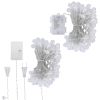32.8Feet Globe String Lights Battery Powered Waterproof Decorative Fairy Lamp With 8 Lighting Modes Remote Control For Garden Lawn Patio