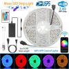 Led Strip Lights, Waterproof 16.4Ft 300 Leds Smd5050 Rgb Color Changing Wifi Smart Led Light Strip Work With Alexa Google Assistant Sync With Music Ap
