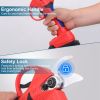 21V Cordless Electric Pruning Shears 40Mm 1.57" Electric Branch Scissors Tree Branch Cutter With 2 Rechargeable Batteries Sharpening Stone Blade Repla