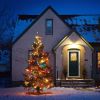12M 100 Leds Solar String Fairy Lights Multicolor String Lamps Garden Xmas Lamp
