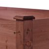 48X24X30In Elevated Raised Garden Bed With Legs, Wooden Planter Box For Outdoor Vegetable Herb Flower Fruit Growing