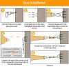 Sun Shade Sail Hardware Kit Stainless Steel Canopy Installation Kit Fixing Accessory For Rectangular Square Shade Sail Installation