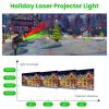 Outdoor Laser Projector Light Red And Green Projection Light With 3 Modes 12 Speeds 6Hrs Timer Ip44 Waterproof Firefly Landscape Light For Christmas H