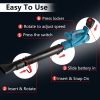 Cordless Leaf Blower 93Mph 431Cfm Battery Powered Leaf Blower    With 6 Variable Speeds 2 Rechargeable Batteries For Yard Patio Driveway