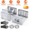 2Pcs Humane Rat Trap Catch And Release Live Mouse Cage Traps With Automatic Continuous Cycle Trapping For Chipmunk Rodent Mouse Small Animals