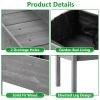 31X16X30In Elevated Raised Garden Bed With Legs, Wooden Planter Box For Outdoor Vegetable Herb Flower Fruit Growing