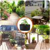3 Pack Plant Grow Bags Potato Vegetable Planter Bags Breathable Planting Fabric Pots 10Gallons
