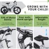 16 Inch Kids Bike With Training Wheels, Children\'S Bicycle With Magnesium Alloy Wheels, Dual U-Brakes, Adjustable Quick-Release Seat, Water Bottle &