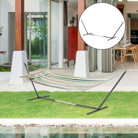 Universal Hammock Stand 10-13ft Adjustable Steel Stand Space-Saving and Portable Carrying for Indoor and Outdoor Use, Black