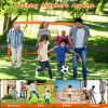 Kids Soccer Goals Set For Backyard Portable Soccer Training Equipment With Ball Pump Cones Agility Ladder Target Carry Bag For Toddler Age 3+ Outdoor