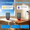 3-In-1 Ultrasonic Solar Animal Repeller Motion Activated Animal Repellent With Ultrasonic Sound Alarm Strobe Light 4 Modes Ip55 Waterproof For Deer Ra
