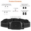 Dog Training Collar Receiver Ipx6 Waterproof Dog Bark Shock Vibration Beep Receiver