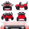 24V Kids Ride On Car With 2.4G Parent Remote Control, 4Wd Electric Ride On Truck With Dual 80W Motors, Four-Wheel Suspension, Led Headlights, Wireless