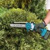 2-In-1 Cordless Pole Saw And Mini Chainsaw With Extension Pole 21V Battery 8” Electric Brushless Pole Chainsaw With Auto Oiler Safety Switch 6.4Lbs Li