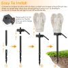 Solar Praying Angel Statue Garden Light Led Decoration Angel Lamp Ip65 Waterproof Outdoor Decorative Landscape Solar Lawn Lamps For Yard Driveway Walk