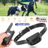 Dog Training Collar Ip67 Waterproof Rechargeable Dog Shock Collar W/ 1640Ft Remote Range Beep Vibration Shock 3 Training Modes
