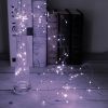 2Pcs Led String Lights 100Led Beads 32.8Ft Copper Fairy Lights Ip65 Waterproof Battery Operated Flash Lights With Remote Control For Wedding Party Jar