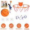 Silent Basketball With Ball Hoop Foam Bouncing Silent Basketball Uncoated High Density Foam Ball Indoor Low Noise Training Ball