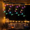 2Pack Solar Dragonfly Wind Chimes 7 Color Changing Wind Chimes For Outside Ipx4 Waterproof Outdoor Garden Yard Decor